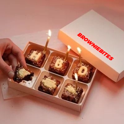 BIRTHDAY BROWNIES